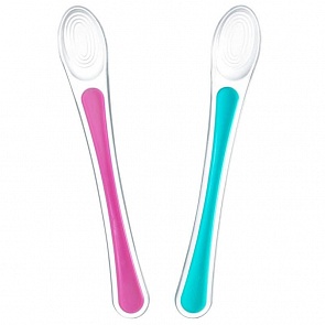 Набор силиконовых ложечек для введения прикорма, разные цвета (Tommee Tippee, 7001) (ассортимент)